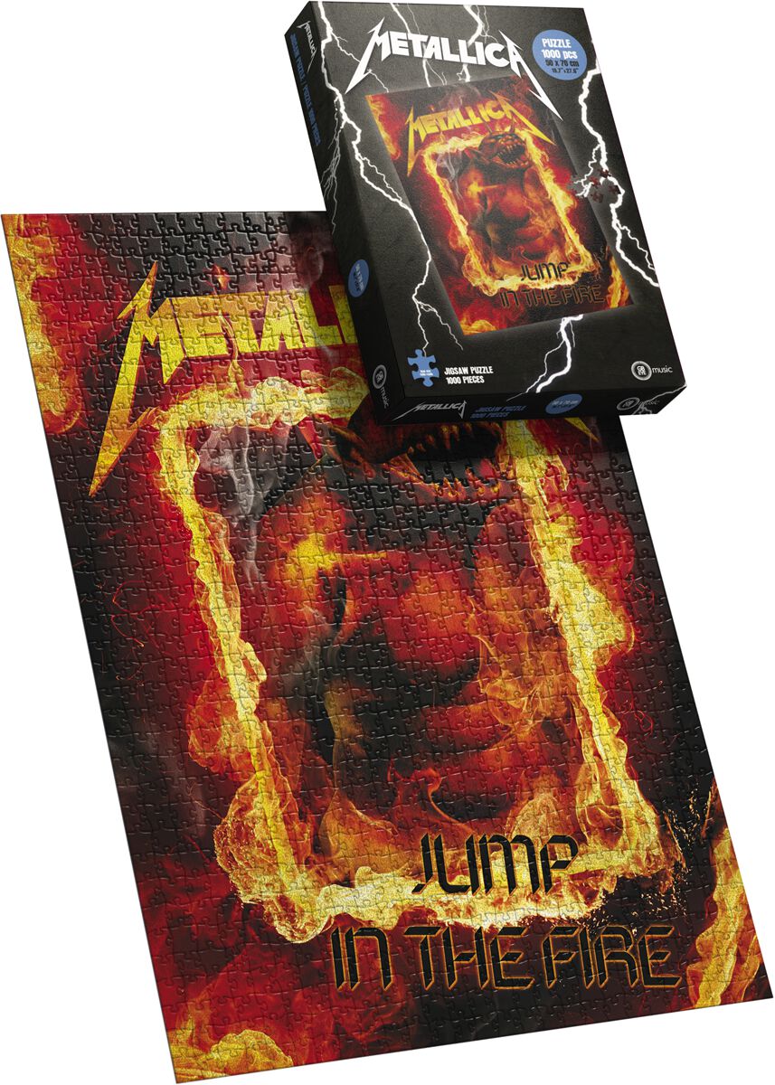 Levně Metallica Fire Demon - Puzzle Puzzle standard