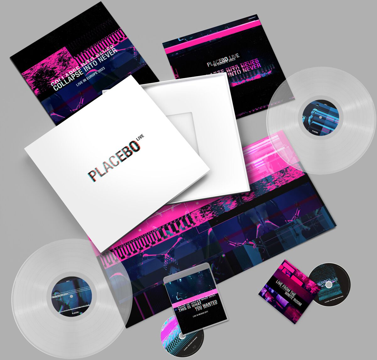 Placebo live von Placebo – 2-LP & CD (Boxset, Limited Edition)