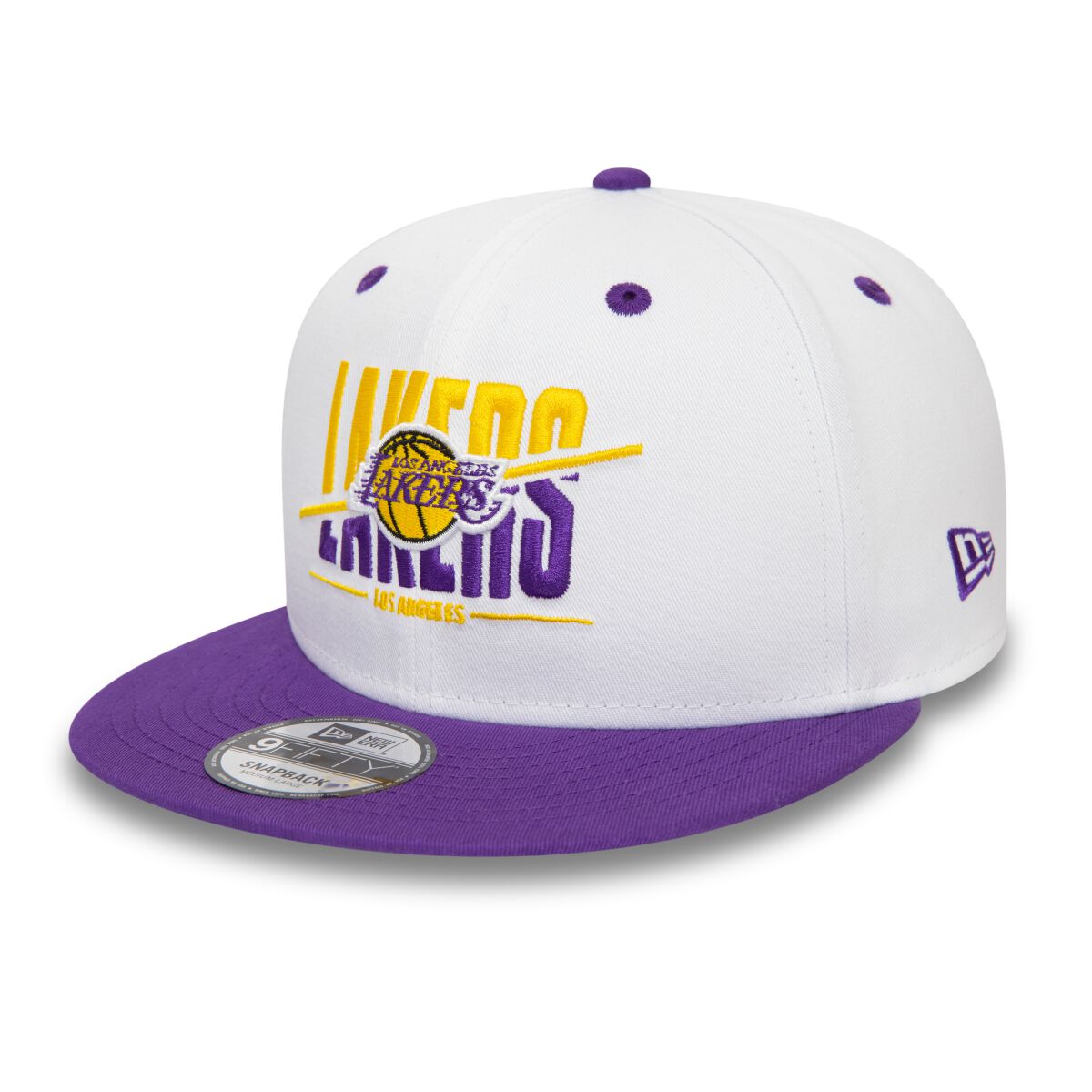 New Era - NBA Cap - White Crown - LA Lakers - multicolor