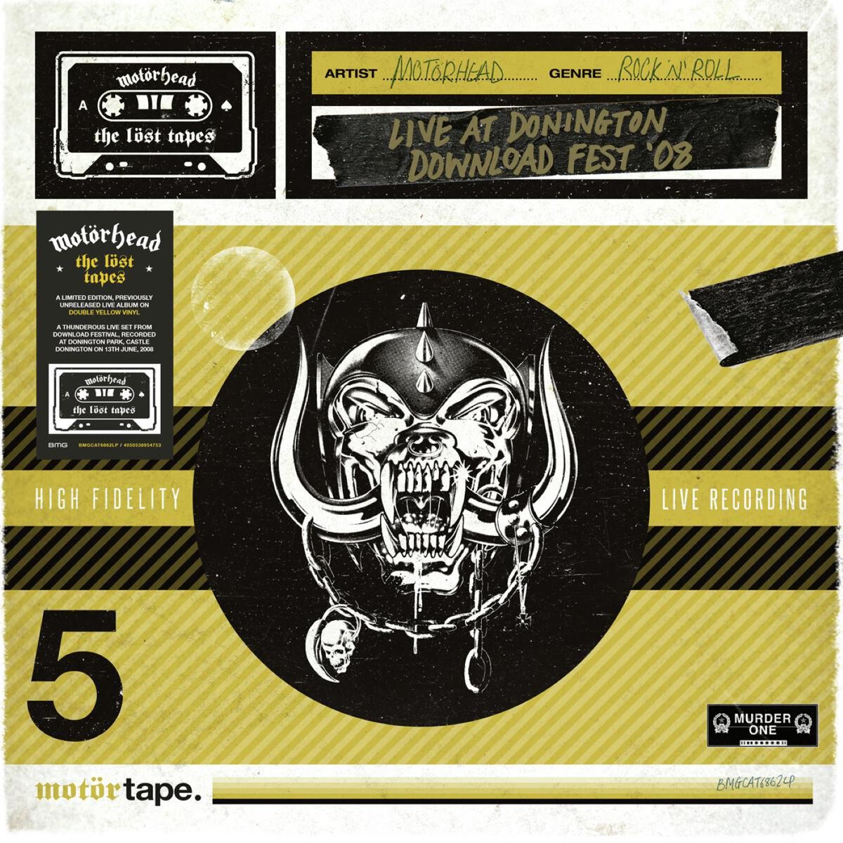 Motörhead The löst tapes , Vol. 5 (Live at Donington 2008) LP multicolor