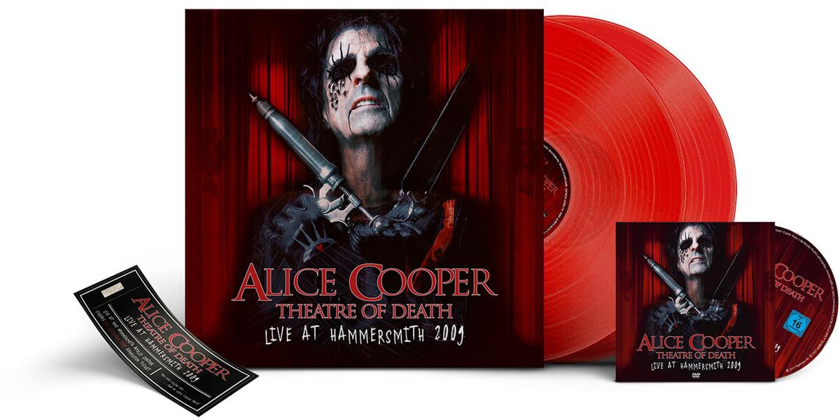Levně Alice Cooper Theatre Of Death - Live 2009 2-LP & DVD standard