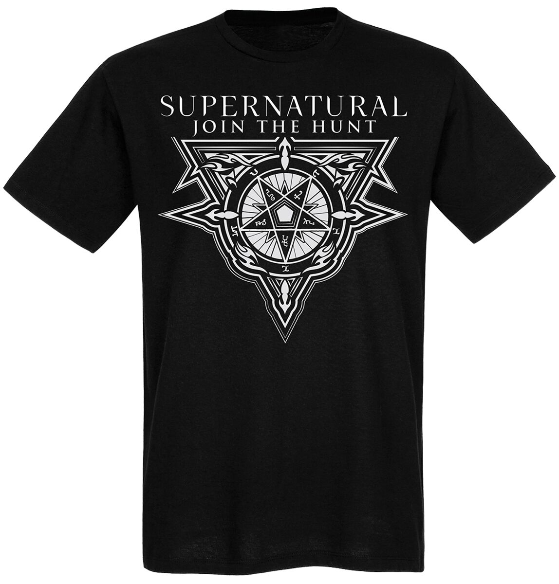 Levně Supernatural Supernatural - Symbols Tričko černá