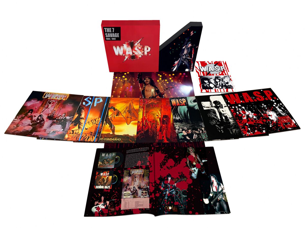 Levně W.A.S.P. The 7 Savage-Second Edition (Deluxe 8LP Boxset) 8-LP standard