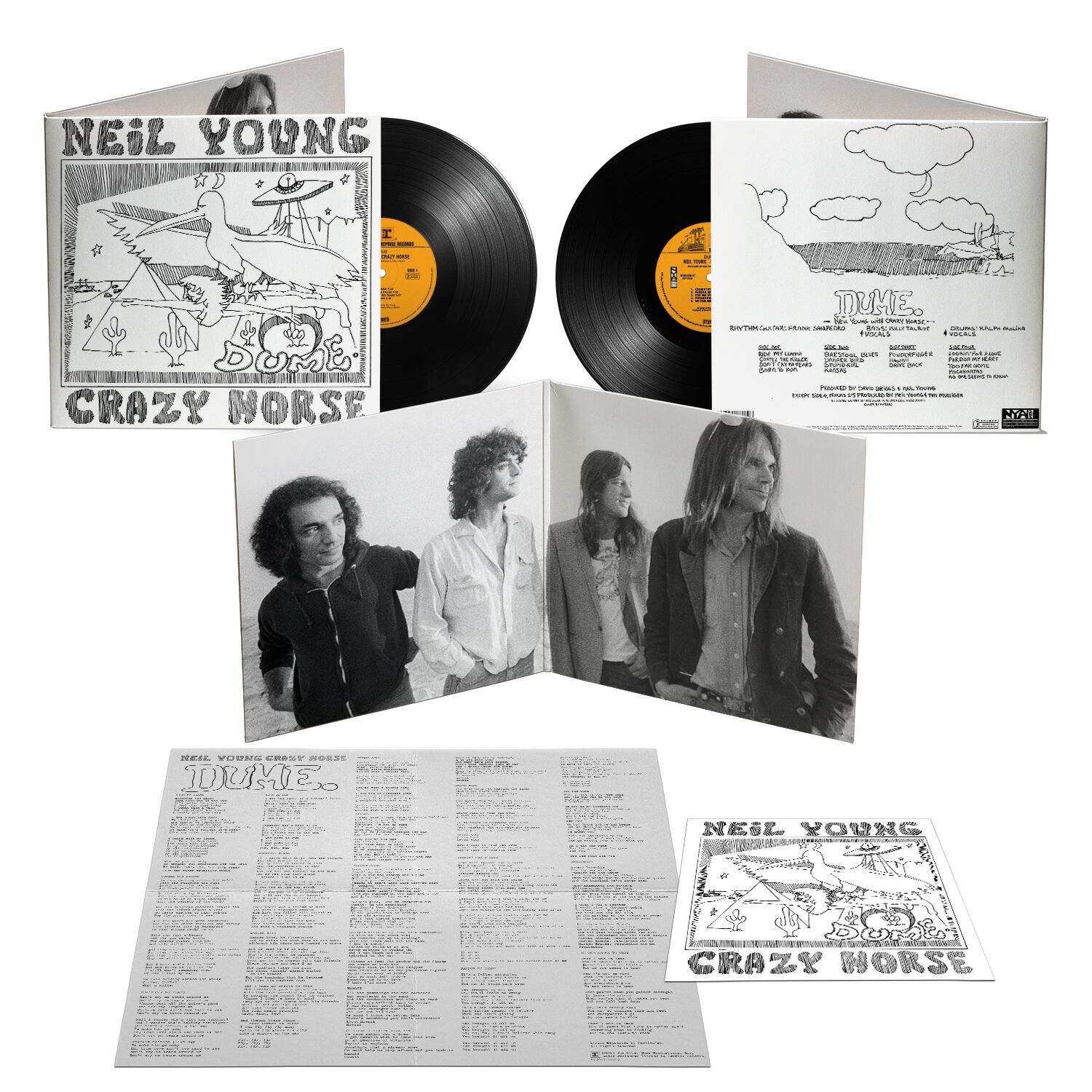 Neil Young & Crazy Horse Dume LP multicolor