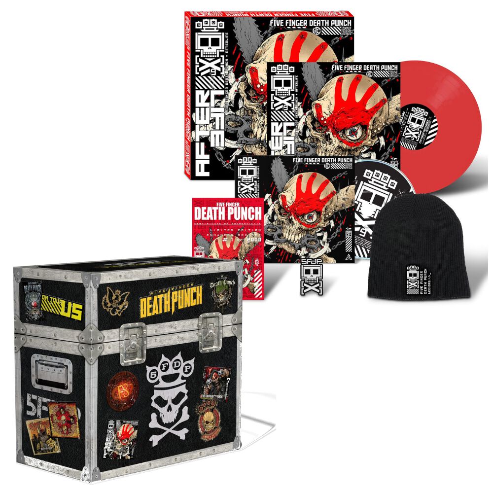 Image of LP di Five Finger Death Punch - AfterLife & Vinyl Case - Unisex - standard