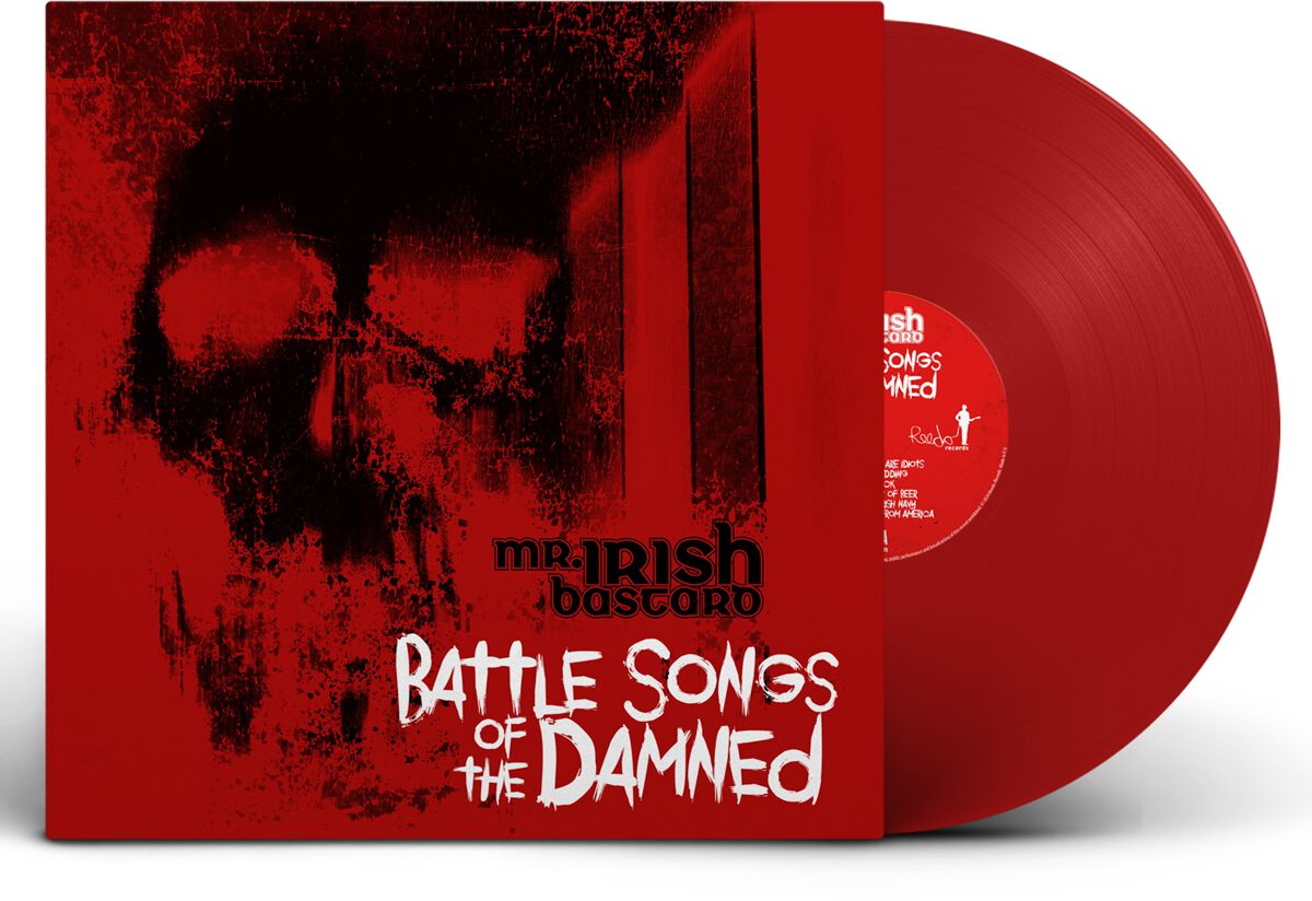 Mr. Irish Bastard Battle songs of the dammed LP multicolor