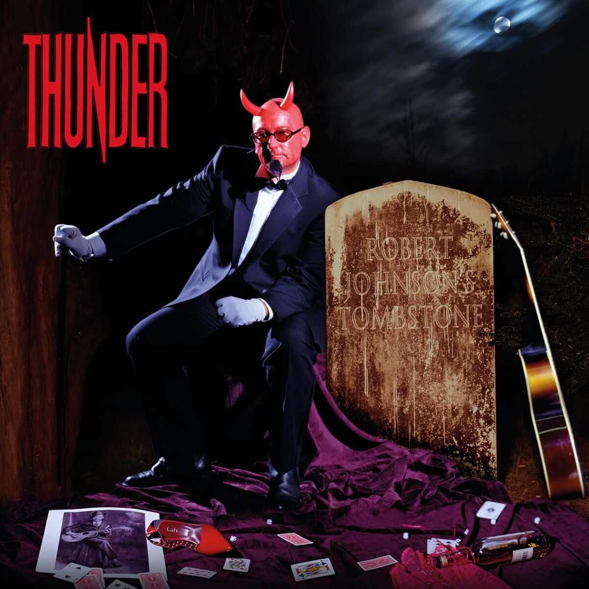 Thunder Robert Johnson`s tombstone CD multicolor