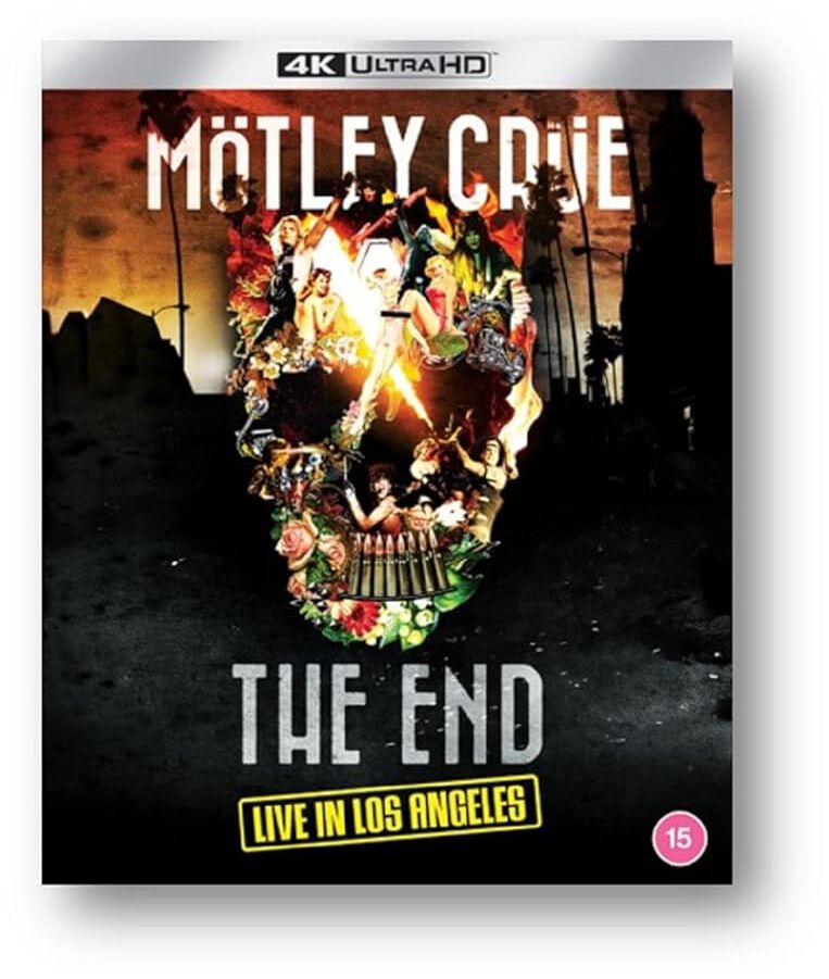Levně Mötley Crüe The End - Live in Los Angeles Blu-ray (4K mastered) standard