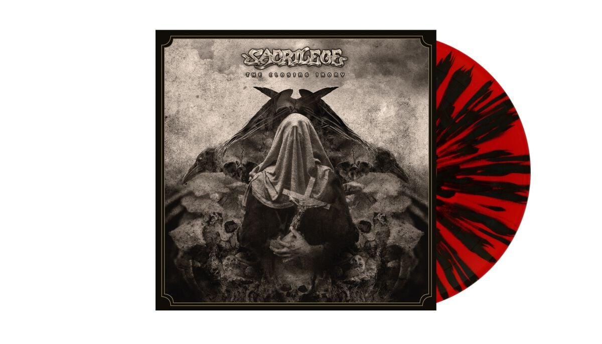 LP  av Sacrilege - The closing Irony -  - Sprøytet