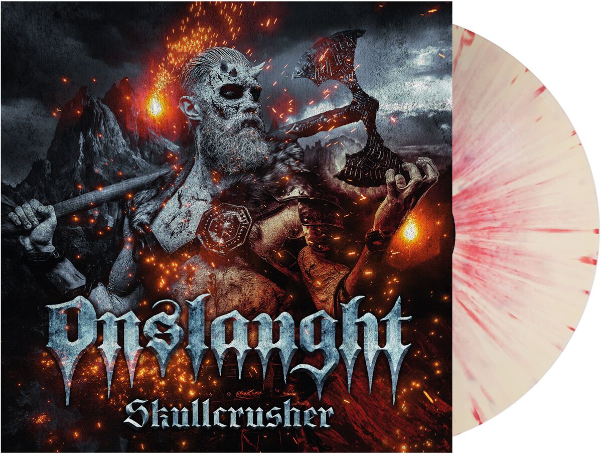 Skullcrusher von Onslaught - LP (Coloured, Limited Edition, Standard)