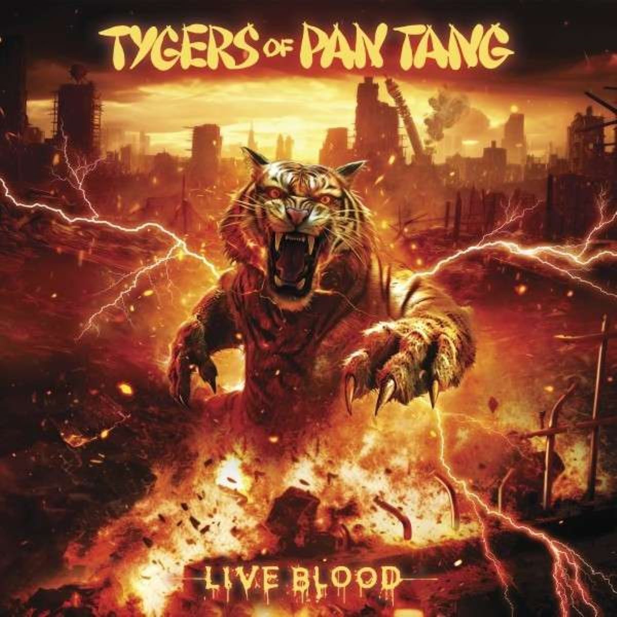 Levně Tygers Of Pan Tang Liveblood CD standard