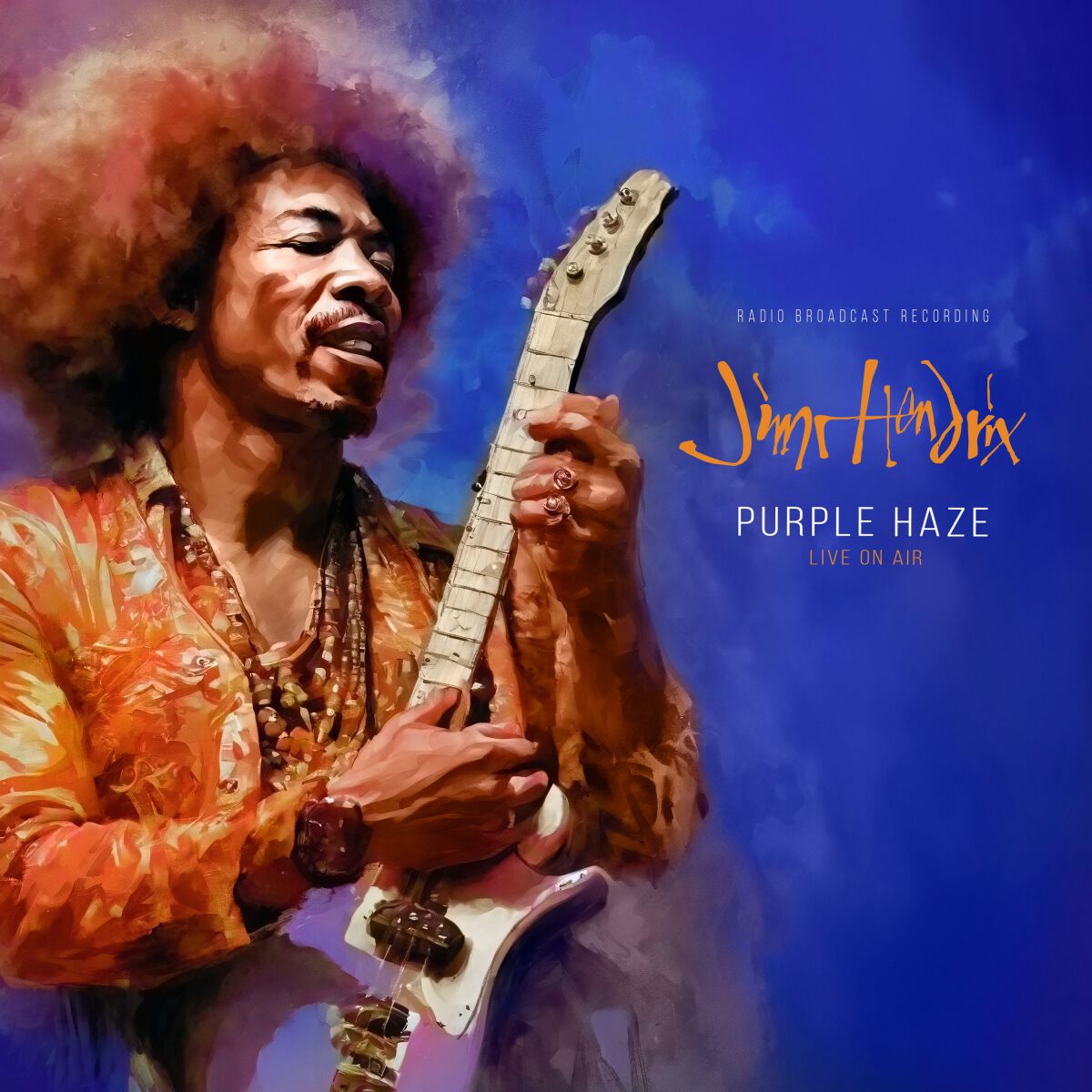 Jimi Hendrix Purple Haze - Live On Air LP multicolor