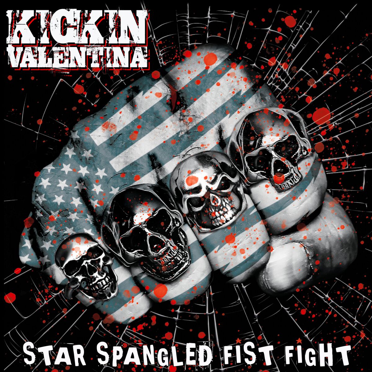 Levně Kickin Valentina Star spangled fist fight LP standard