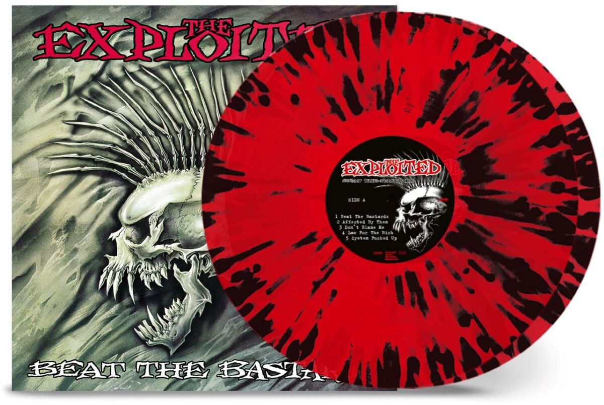 The Exploited Beat The Bastards LP multicolor
