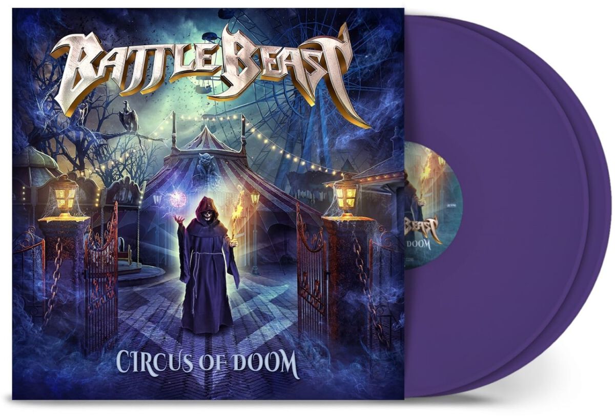 Circus of doom von Battle Beast - 2-LP (Coloured, Limited Edition, Re-Release, Standard)