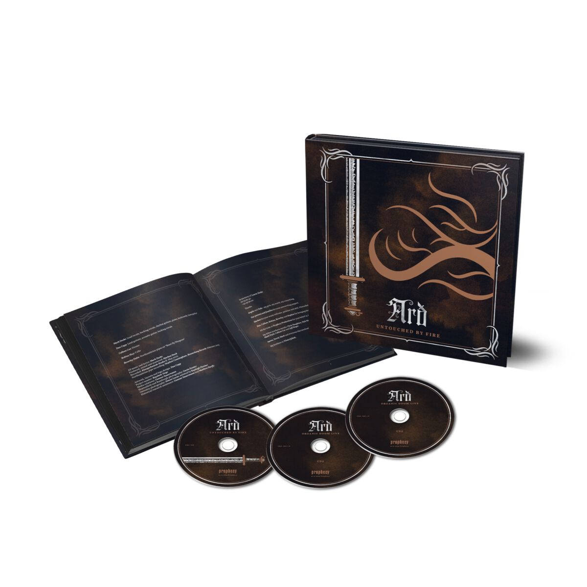 Levně Ard Untouched By Fire 2-CD & DVD standard