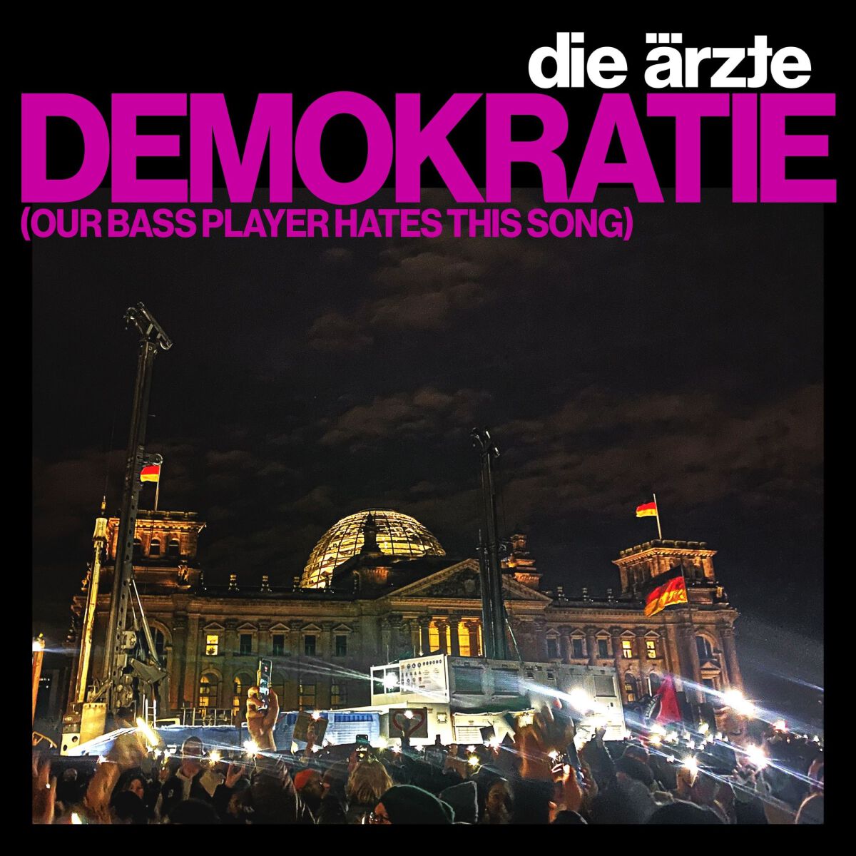 Levně Die Ärzte Demokratie / Doof 7 inch-SINGL standard