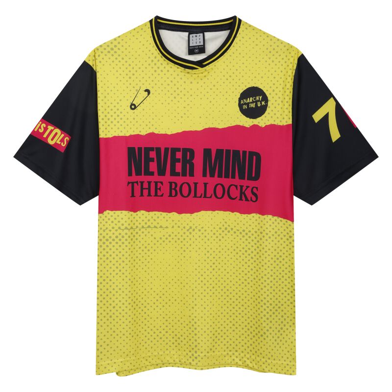 Sex Pistols Trikot – Rock FC – Never Mind The Bollocks – XS bis L – für Männer – Größe S – multicolor – Lizenziertes Merchandise! Sex Pistols Trikot – Rock FC – Never Mind The Bollocks – XS bis L – für Männer – Größe S – multicolor – Lizenziertes Merchandise!