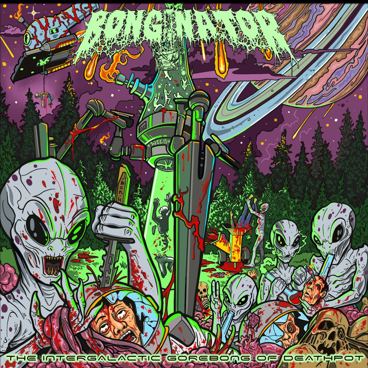 Image of CD di Bonginator - The Intergalactic Gorebong Of Deathpot - Unisex - standard