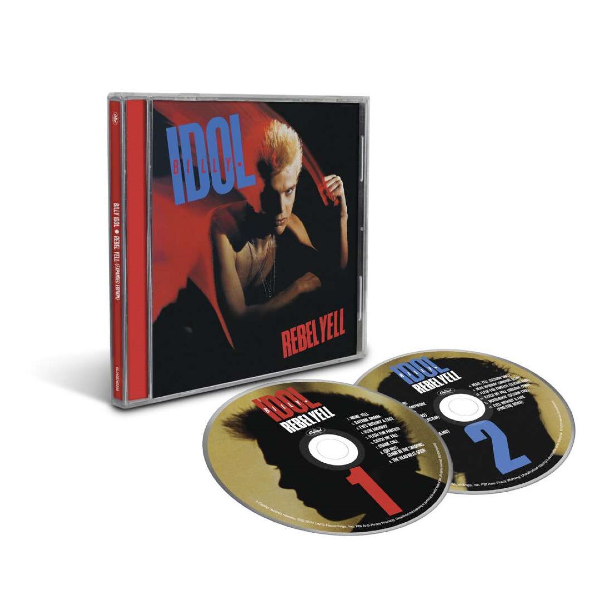 Rebel yell von Billy Idol - 2-CD (Deluxe Edition, Jewelcase, Re-Release)