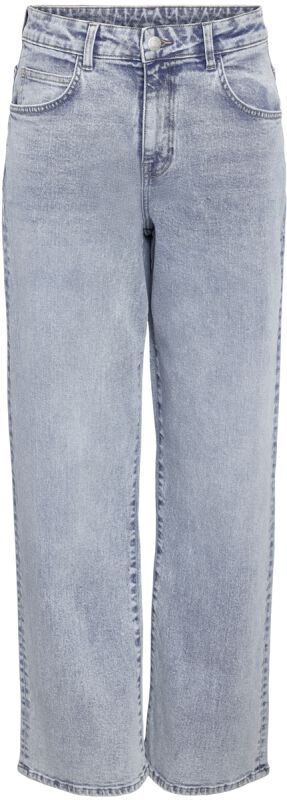 Image of Jeans di Noisy May - NMJosie HW baggy jeans AZ367LB - W25L30 a W32L32 - Donna - azzurro