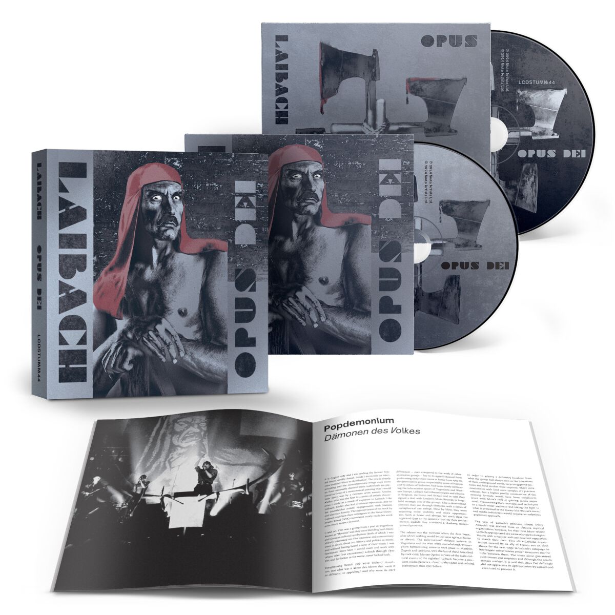 Opus dei von Laibach - 2-CD (Jewelcase, Re-Release)