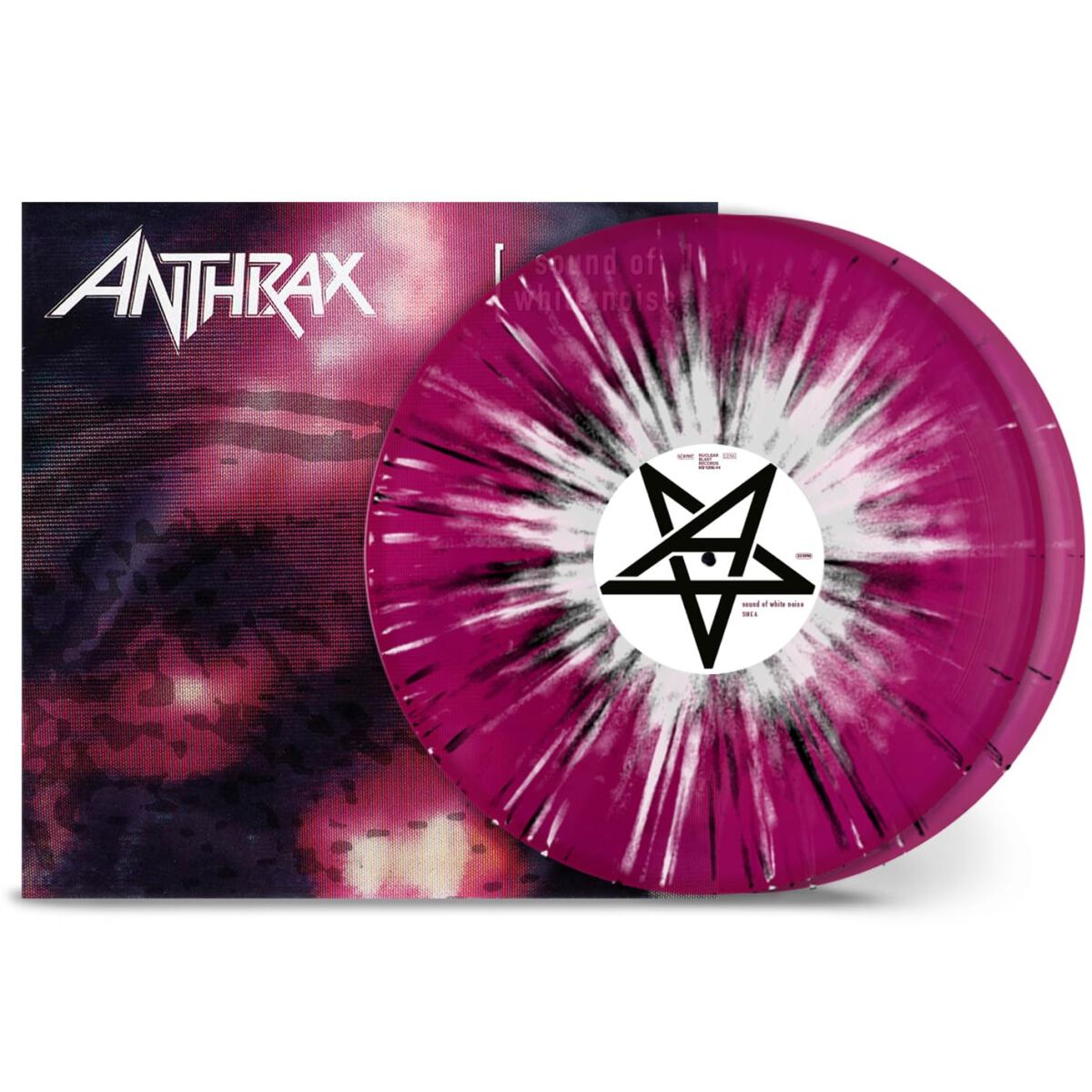 Sound of white noise von Anthrax - 2-LP (Coloured, Limited Edition, Re-Release, Standard)
