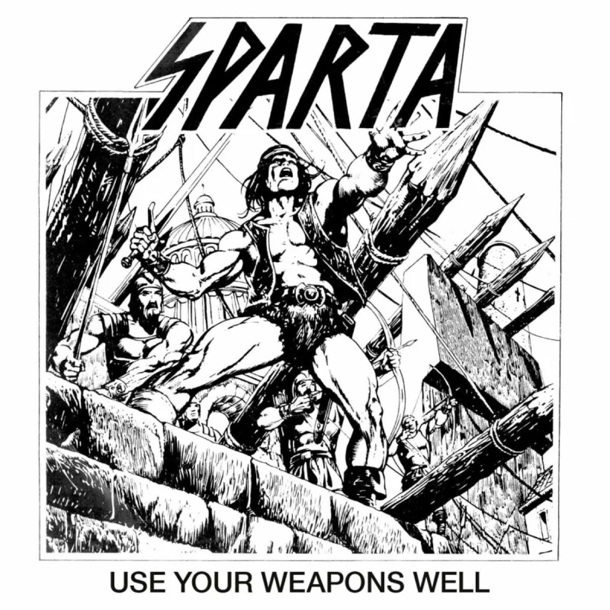 Sparta Use your weapons well CD multicolor