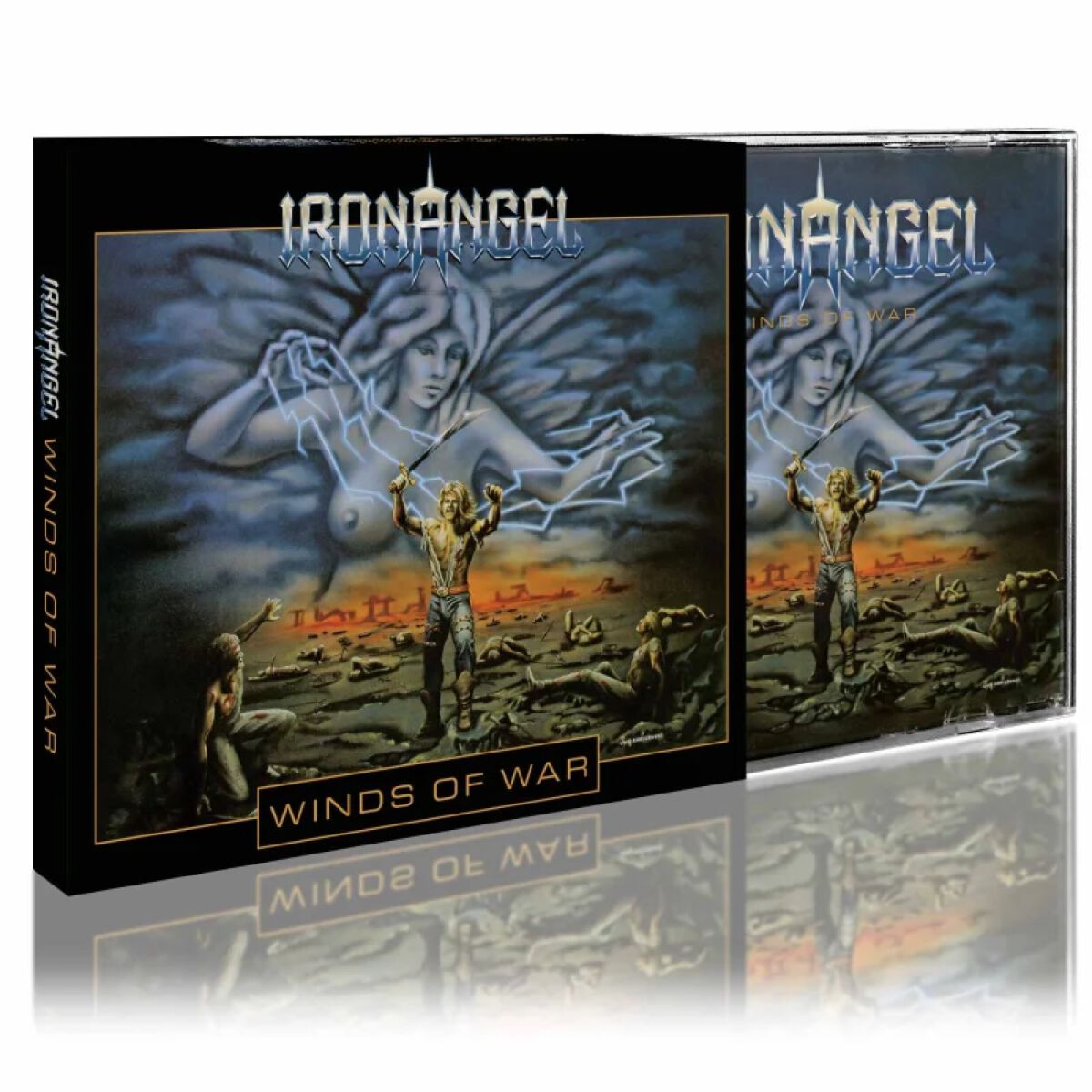 Image of CD di Iron Angel - Winds of war - Unisex - standard