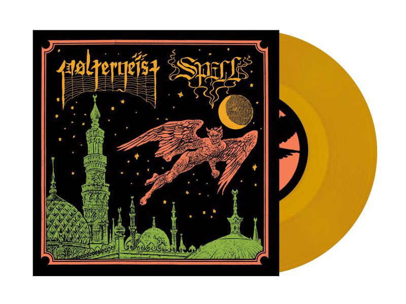 Levně Spell / Poltergeist A WAXING MOON OVER BABYLON / FALL TO RUIN 7 inch-SINGL standard