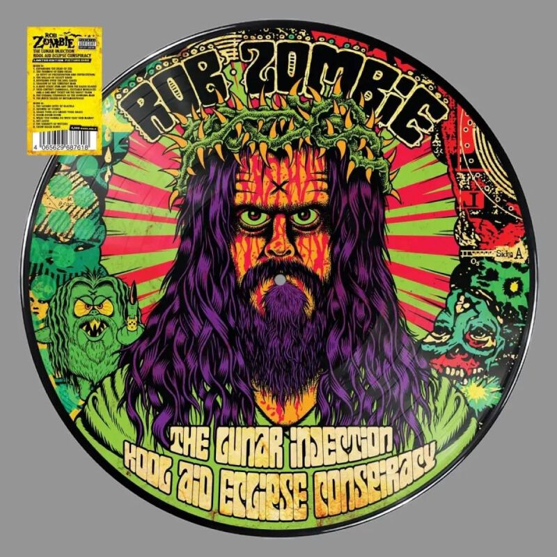 Rob Zombie The lunar injection kool aid eclipse conspiracy LP multicolor