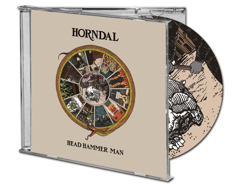 Image of CD di Horndal - Head Hammer Man - Unisex - standard