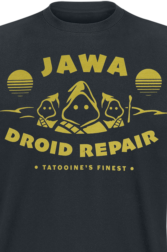 4068143167062 - Jawa Droid Repair T-Shirt schwarz in S 4068143167062 - Jawa Droid Repair T-Shirt schwarz in S
