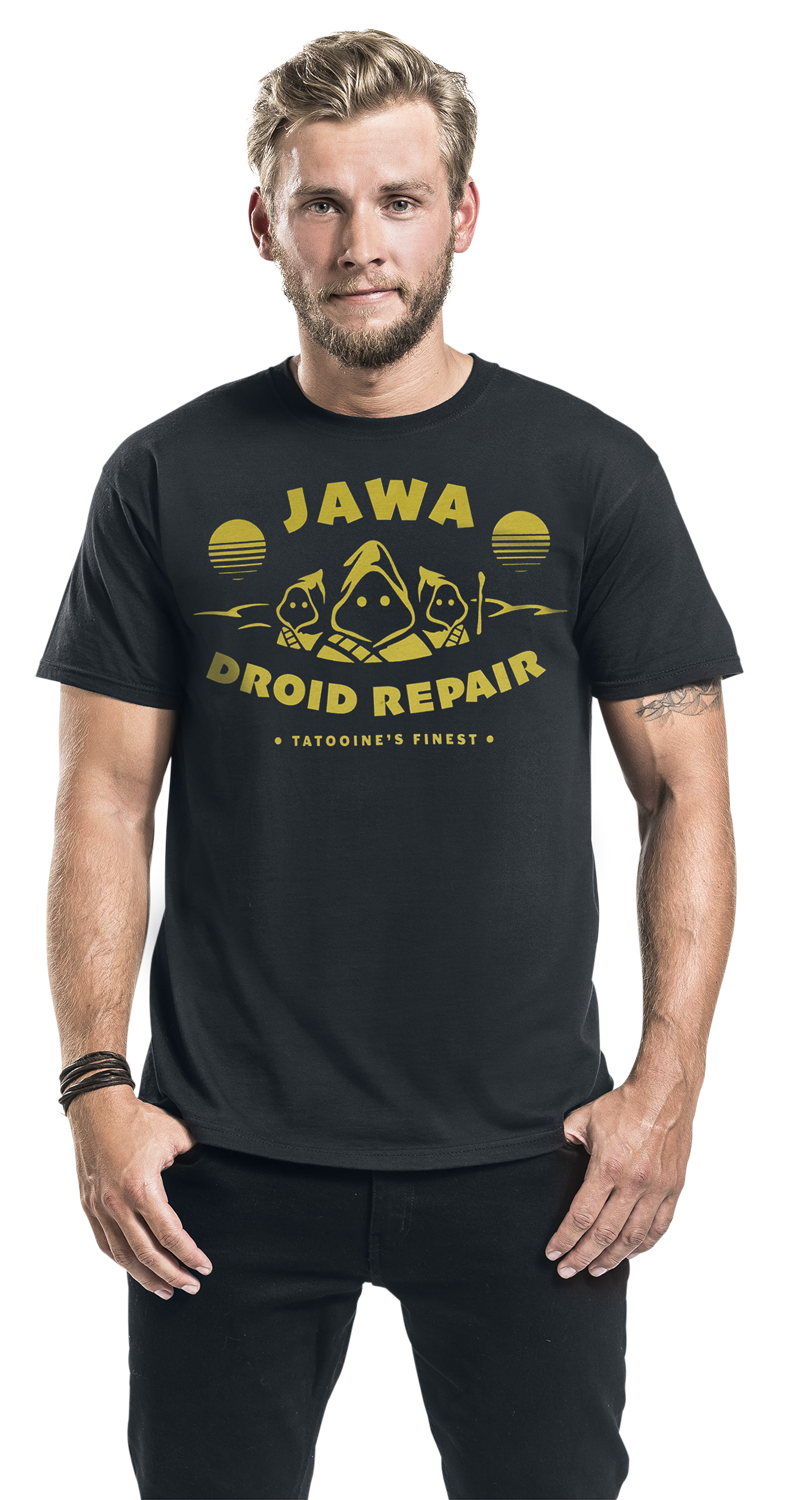 4068143167062 - Jawa Droid Repair T-Shirt schwarz in S 4068143167062 - Jawa Droid Repair T-Shirt schwarz in S