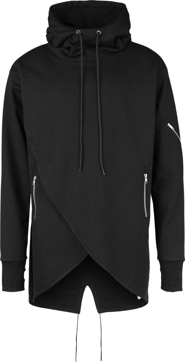 Vixxsin Gothic Hoodie - Addax Hoodie - for Men - black