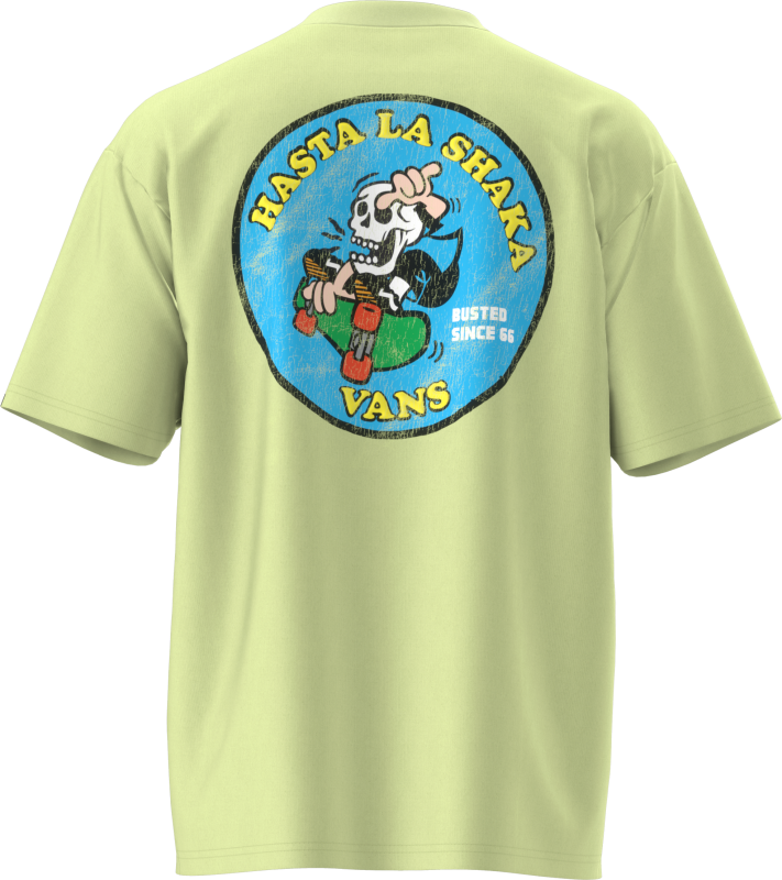 0197803403449 - Skull La Shaka T-Shirt grün in S 0197803403449 - Skull La Shaka T-Shirt grün in S