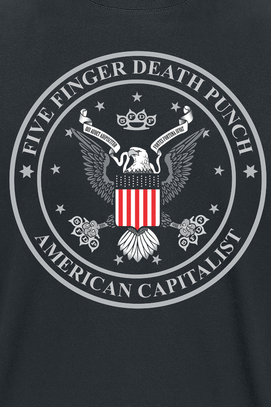 4068143188104 - American capitalist T-Shirt schwarz in L 4068143188104 - American capitalist T-Shirt schwarz in L