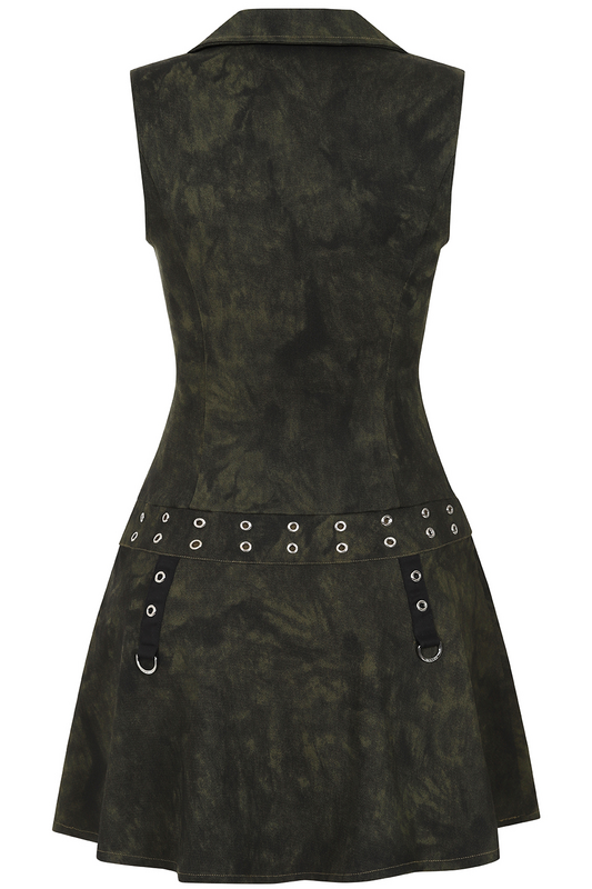 5059075421376 - Astrid Dress Kurzes Kleid grün in S 5059075421376 - Astrid Dress Kurzes Kleid grün in S