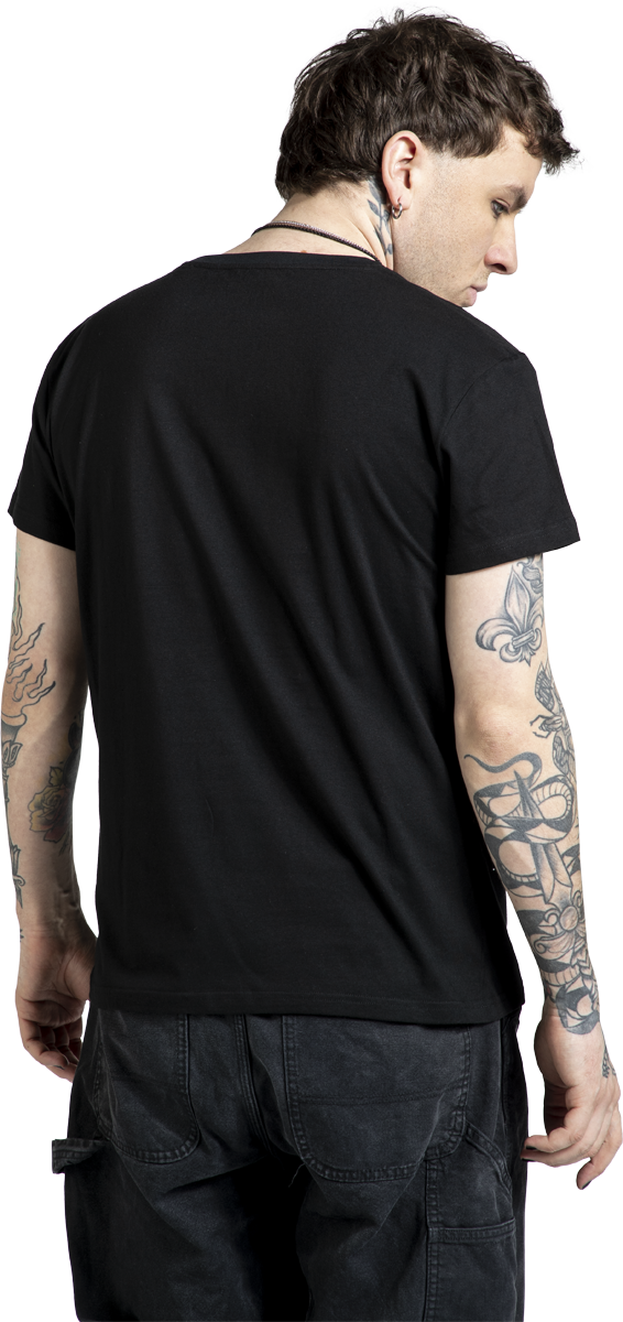 Thumbnail - Gothicana by EMP  T-Shirt schwarz in XXL