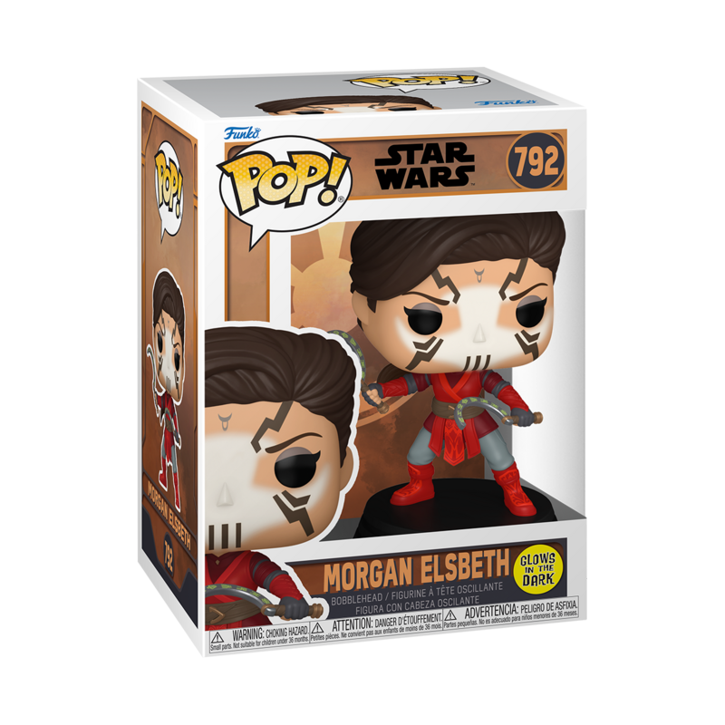 Star Wars Disney Funko Pop! - Morgan Elsbeth (Glow-in-the-dark) Vinyl Figurine 792 -