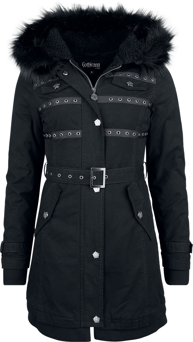 Gothicana by EMP Gothic Mid-Season Jackets - The Witching Hour - for Women - black