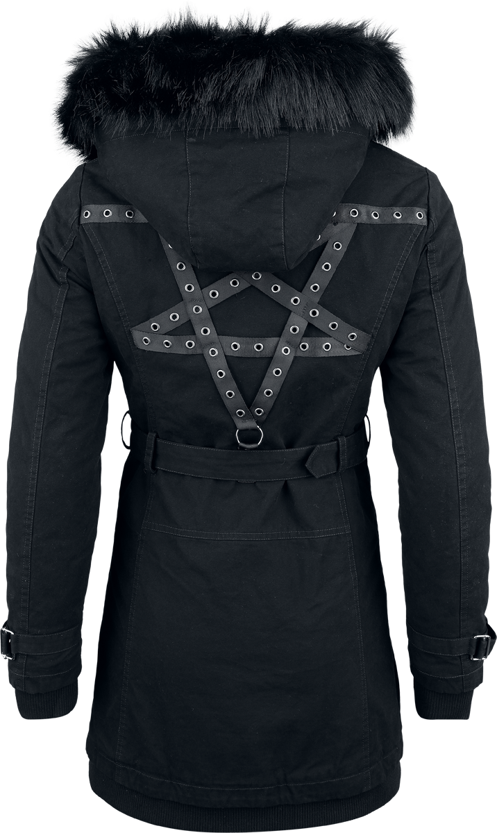 4068143253468 - The Witching Hour Übergangsjacke schwarz in L 4068143253468 - The Witching Hour Übergangsjacke schwarz in L