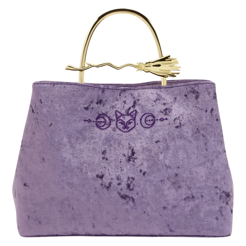 0671803559523 - Loungefly - Velvet Broom Handtasche multicolor