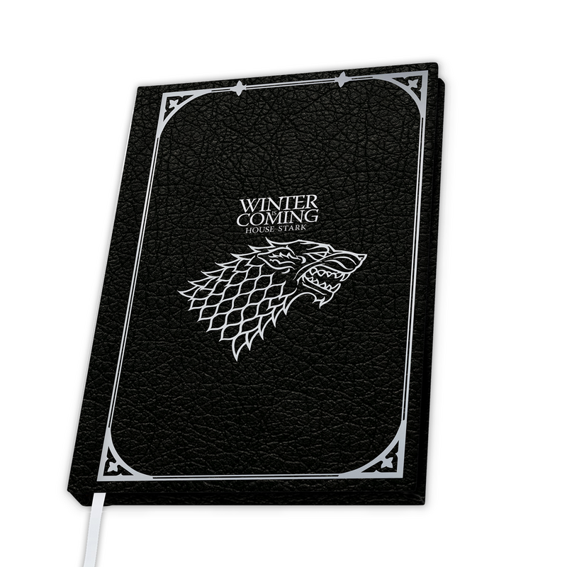 Game of Thrones  Notebook - House Stark - black-silver
