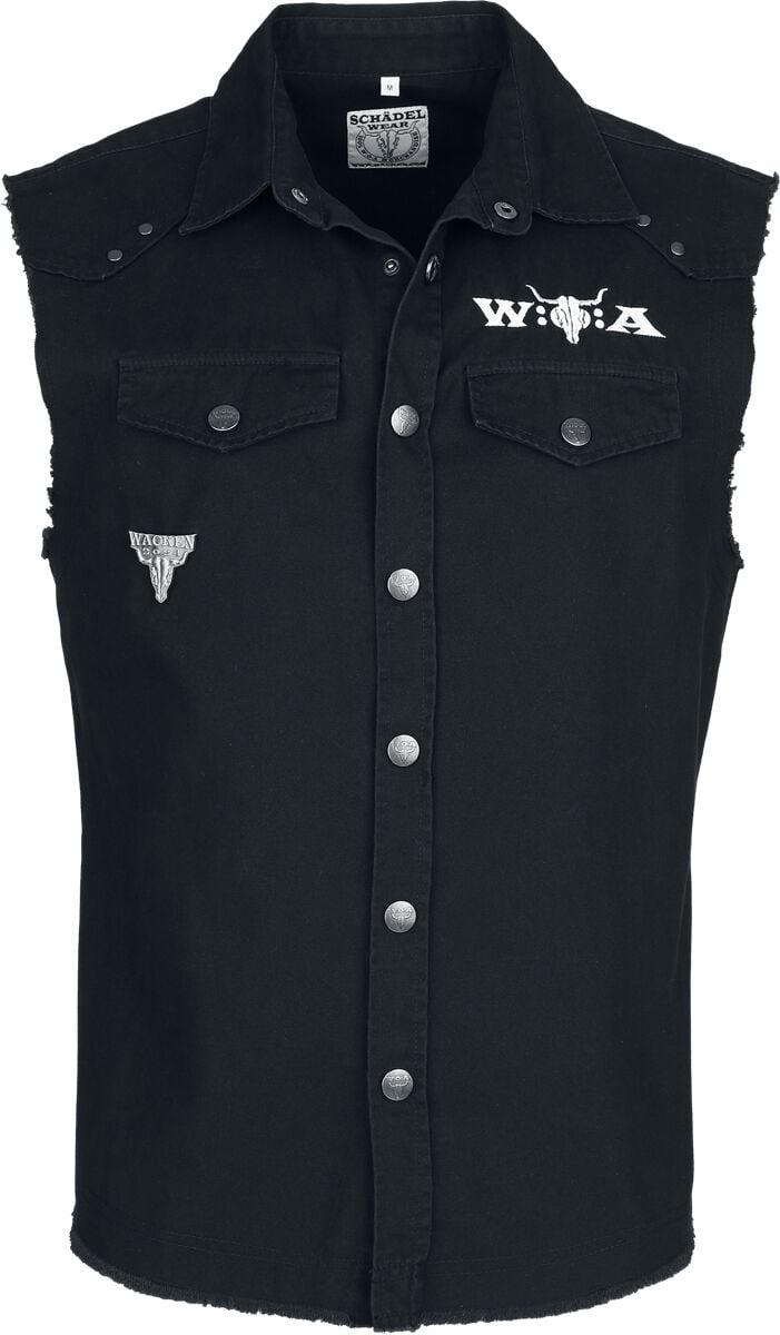 Wacken Open Air Bodywarmer - Wacken - S tot 5XL - voor Mannen - zwart