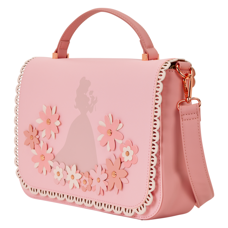 Disney Disney Handbag - Loungefly - Stained Glass Princesses - pink-white