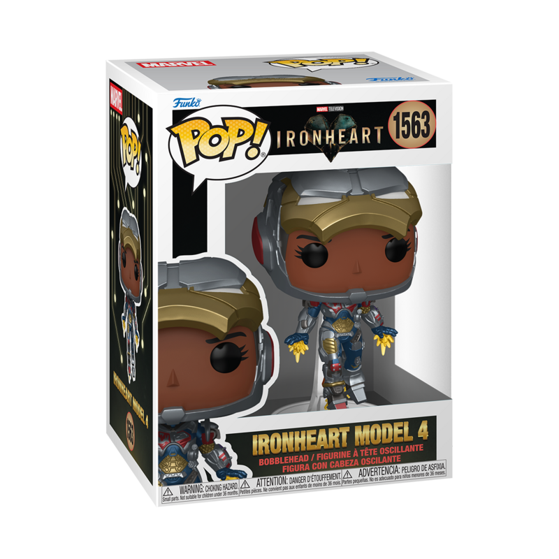 Ironheart Model 4 Vinyl Figurine 1563  Funko Pop! - Ironheart Model 4 Vinyl Figurine 1563 -