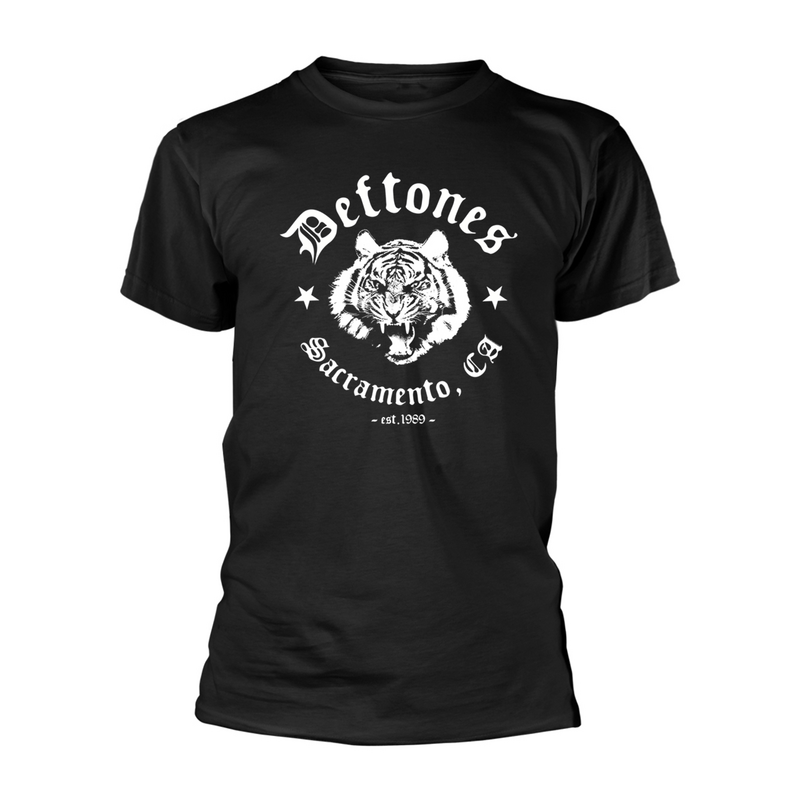 Deftones  T-Shirt - Tiger Sacramento - for Men - black
