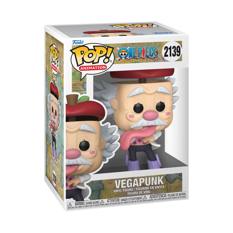 0889698865180 - Vegapunk Vinyl Figur 2139 Funko Pop! multicolor