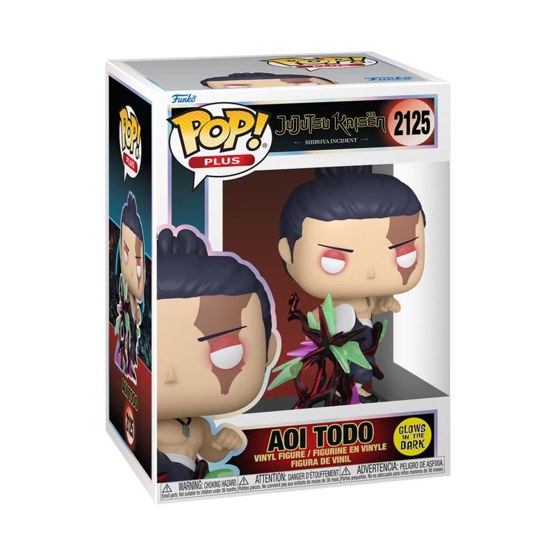 0889698867702 - Aoi Todo (Kick) (Glow In The Dark) Vinyl Figur 2125 Funko Pop! multicolor